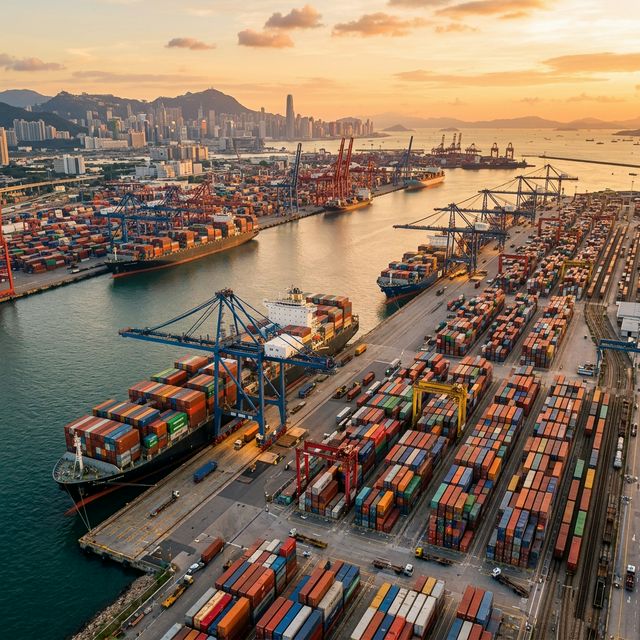Global trade connections representing India's expanding FTA network and international commerce